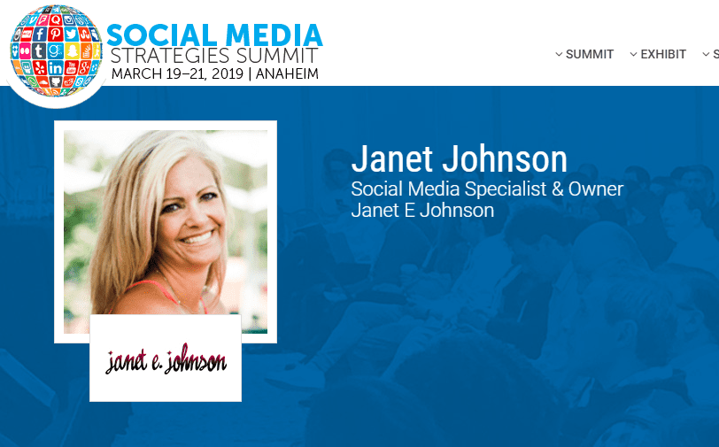 Speaker: Social Media Strategies Summit – February 2019