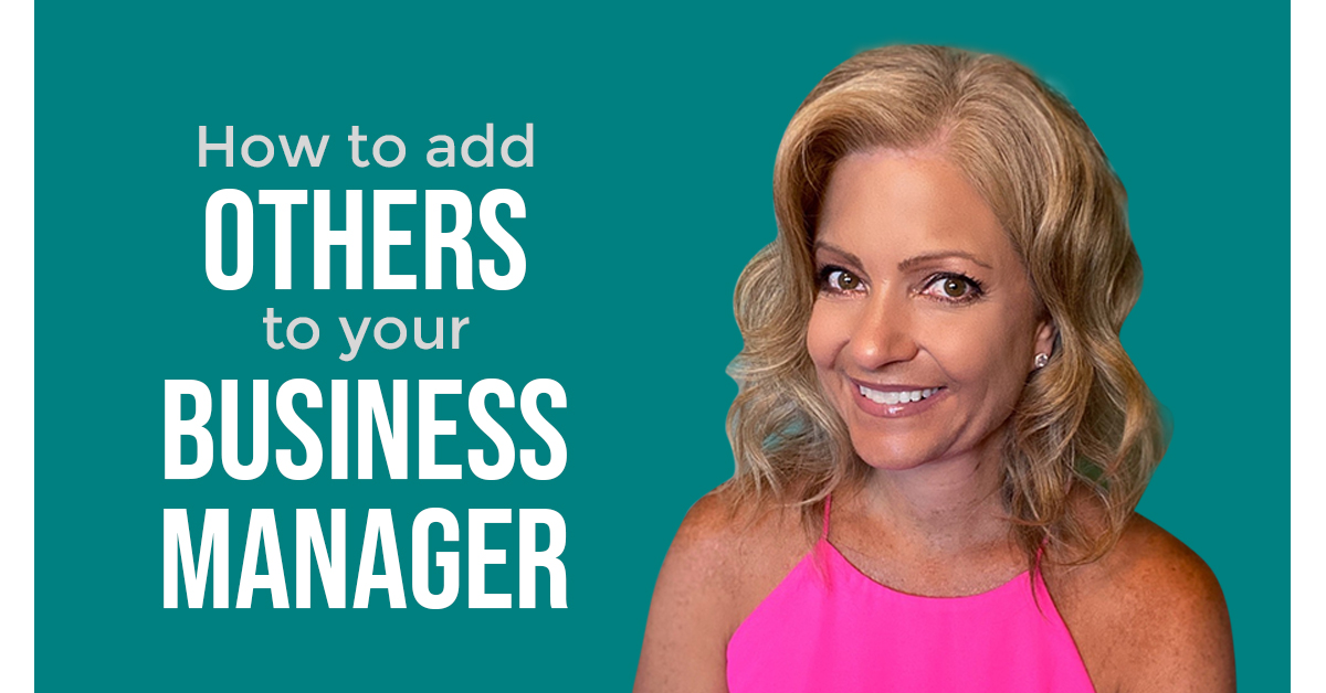 how to add others to business manager